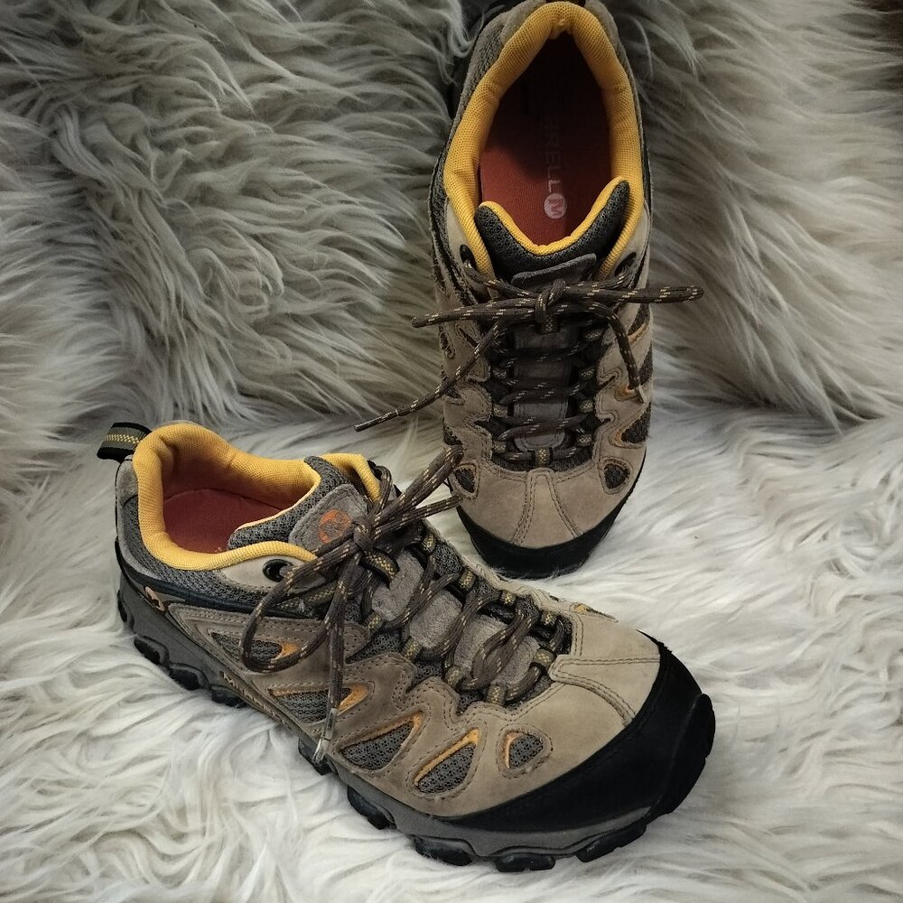 Men's Merrell Pulsate Ventilator Brindle/Boulder Hiking Shoes